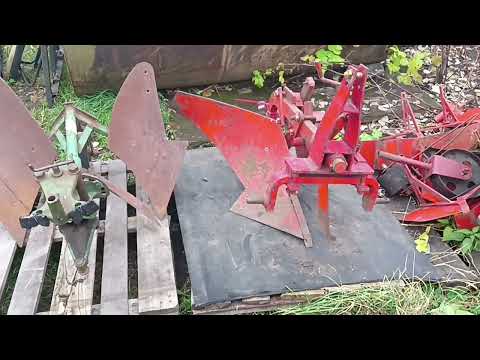 Видео: Итальянский плуг для минитрактора