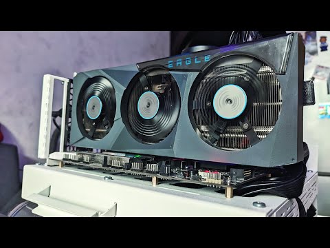 Видео: Тест видеокарты Gigabyte RX 6750 GRE EAGLE 12 Гб (Furmark/OCCT/Superposition 8K)