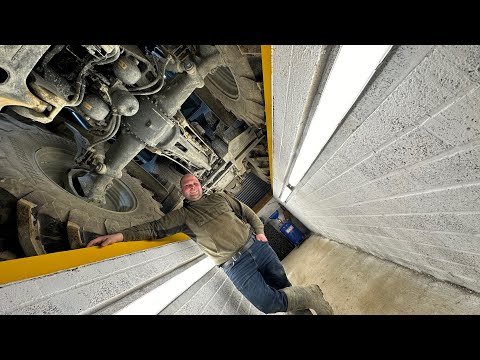 Видео: Я выкопал огромную яму в мастерской (смотровая яма, часть 4)