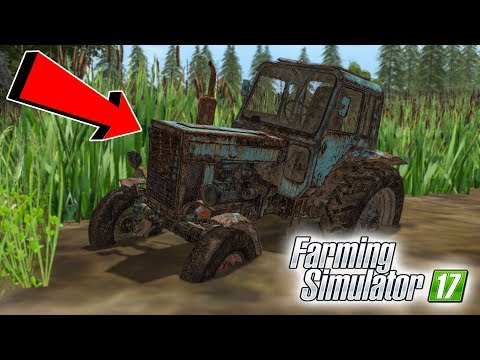 Видео: ПОЕХАЛИ НА РЫБАЛКУ И НАШЛИ СТАРЫЙ ТРАКТОР В БОЛОТЕ! FARMING SIMULATOR 17