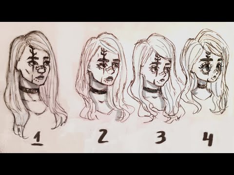 Видео: КАК РИСОВАТЬ ЛИЦО ЧЕЛОВЕКА? Портрет простым карандашом поэтапно. 4 разных стиля рисования лица.