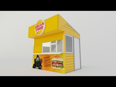 Видео: Бургер. Продолжение в 3d max