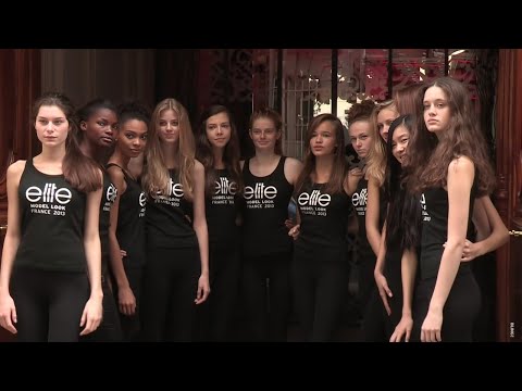 Видео: Элитный конкурс: Двенадцать девушек за подиум