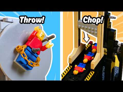 Видео: НЕВЕРОЯТНЫЕ способы умереть в LEGO!