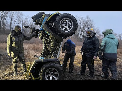 Видео: BRP RENEGADE/AUTLANDER 1000 XMR 2021, RM-800 DUO, STELS GEPARD 850, CF-X6, РЫСЬ-500, ШТУРМУЕМ ГРЯЗЬ.