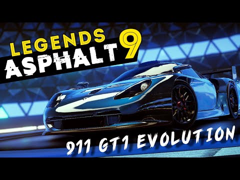 Видео: Asphalt 9: Legends - Открыл Porsche 911 GT1 Evolution. Лайфхак по заданиям пропуска (ios) #92
