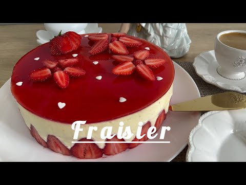 Видео: Le Fraisier Facile Et Rapide | Ֆղեզյե Ելակով Տորթ | Клубничный Торт Фрезье | Fraisier Cake