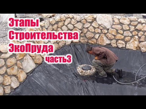 Видео: Этапы строительства экопруда часть3