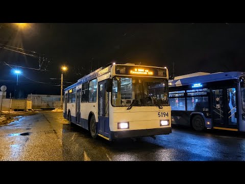 Видео: Троллейбус, маршрут №16 ВМЗ-5298-20 б.5194 (20.01.2023) Санкт-Петербург