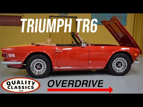 Видео: Triumph TR6 1972 года — улучшенная передача и производительность!