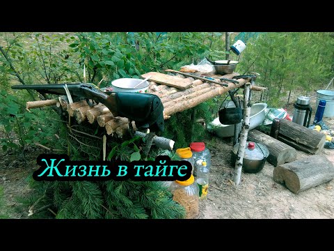Видео: ЖИВЕМ В ТАЙГЕ / КОПТИМ И ЛОВИМ РЫБУ/ Все серии подряд Сезон 2017 г. #1/2. bushcraft