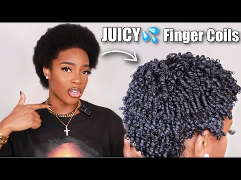 Видео: Finger Coils на TWA — МАКСИМАЛЬНАЯ четкость локонов на волосах типа 4
