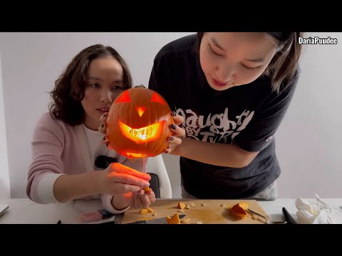 Видео: Pumpkin-аар мангас хийлээ 🤣🎃👻