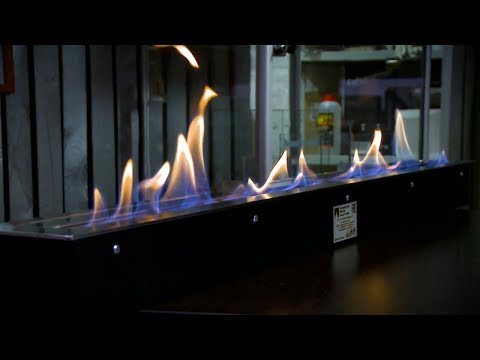 Видео: Топливный блок LUX FIRE 900S / Фабрика Lux Fire / Биокамин / Камин