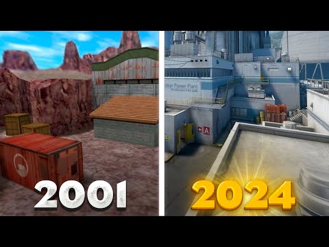 Видео: Counter Strike 2: Как Менялись Карты В CS За 20 лет?!