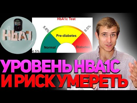 Видео: ГЛИКИРОВАННЫЙ ГЕМОГЛОБИН И РИСК УМЕРЕТЬ ОТ ДИАБЕТА