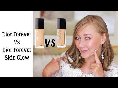 Видео: Тест-драйв новых тонов от Dior: Dior Forever VS Dior Forever Skin Glow