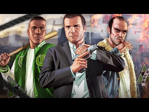 Видео: ПЕРЕСКАЗ GTA 5 за 12 МИНУТ (почти) ЧАСТЬ 2