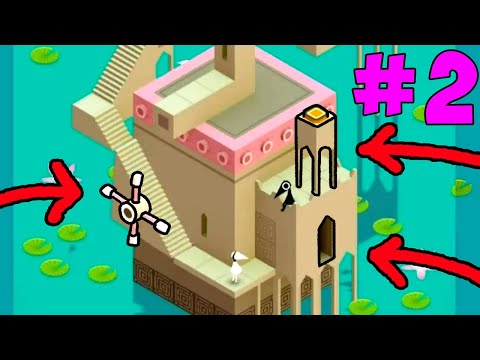 Видео: Ида учится ходить по иному. 2 серия на канале MаxJunior. Прохождение игры Monument Valley tutorial.