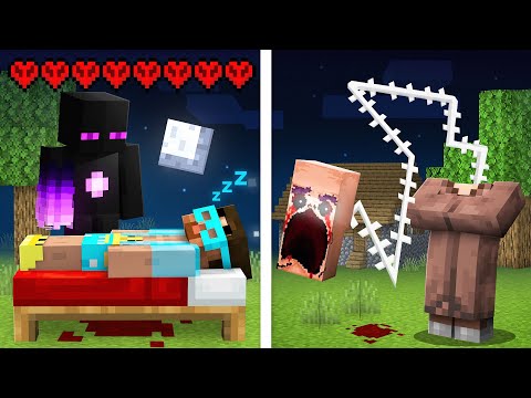 Видео: ✅ Мы провели 3 НОЧИ в ПРОКЛЯТОМ Майнкрафте! (+Вебка)