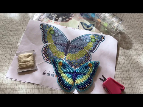 Видео: Брошь Бабочка: организация процесса и создание чуда🦋