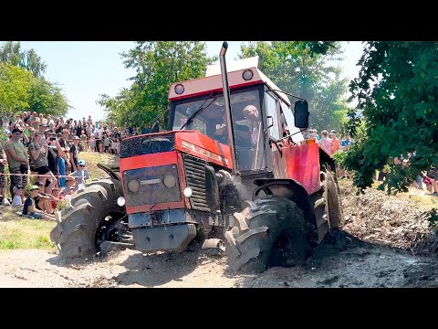 Видео: Квадроцикл против трактора в грязи - Тракторное шоу Hajek 2025 | 4х4