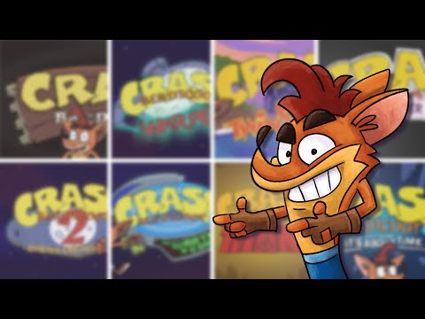 Видео: Коллекция Crash Bandicoot Ultimate, анимированная за 16 минут