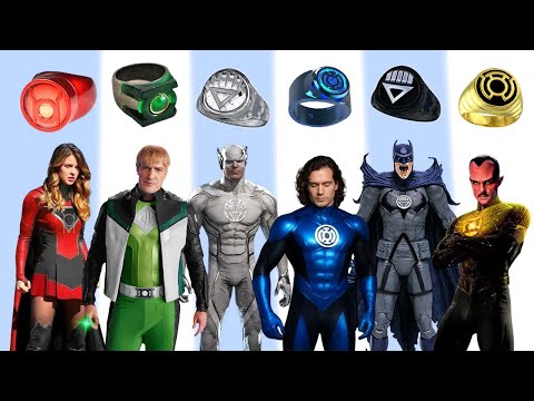 Видео: Все кольца-фонарики DC (полагаю, единственное полное руководство в Интернете)