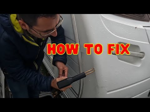 Видео: Ремонт трещин на панелях каравана