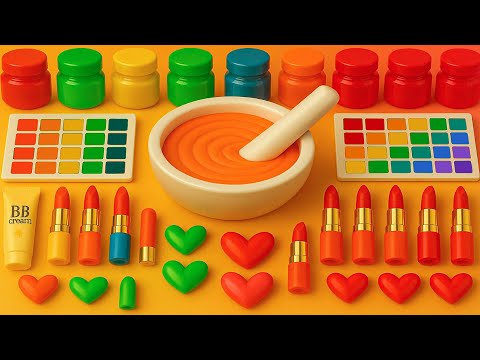 Видео: ASMR DIY слайм видео 🌈 Радужный облачный слайм с косметикой, тенями, уходом, игрушками и блёстками