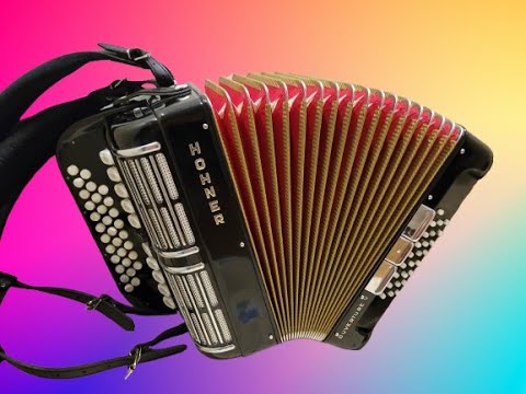 Видео: Непревзойдённая гармонь Hohner, 11 регистров. Фа диез.