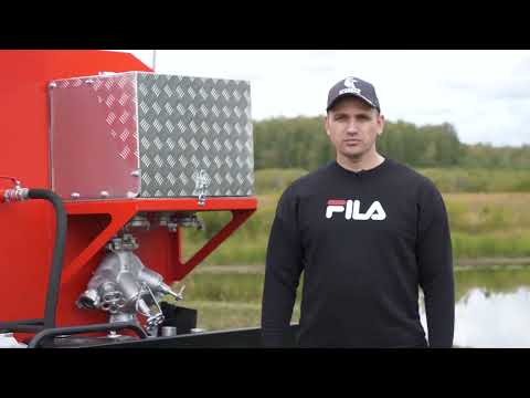 Видео: Пожарный прицеп цистерна ППЦ 4 ВЗППСиО "Vargashi"