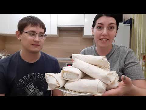 Видео: Приготовила ШАУРМУ🥙МУКБАНГ. ОЧЕНЬ вкусно!!!!