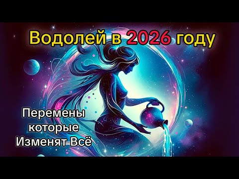 Видео: Водолей в 2026 году: Перемены, которые Перевернут Всё