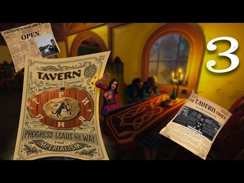 Видео: ПРОХОЖДЕНИЕ ИГРЫ TAVERN MANAGER SIMULATOR - #3 ДЕНЬ ТРЕТИЙ