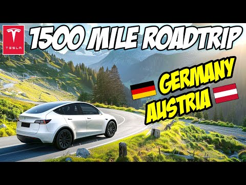 Видео: Автобан в Альпы: наше лучшее 1500-мильное путешествие на Tesla!