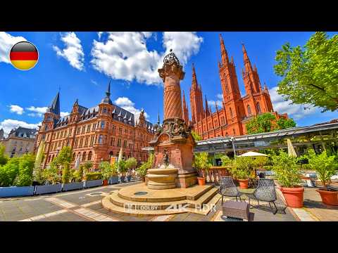 Видео: 🇩🇪 Висбаден, один из самых красивых городов Германии 🇩🇪 | Осенняя прогулка 4K