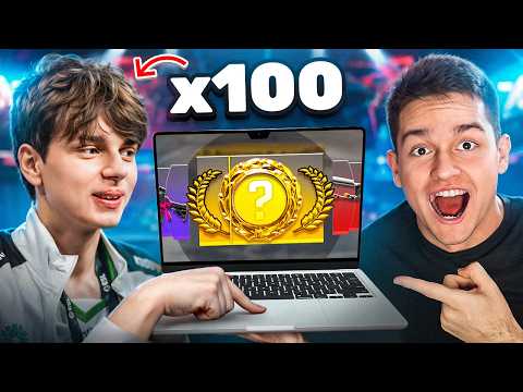 Видео: 100 ПРО Игроков открывают КЕЙС в CS2. ВЫПАЛ НОЖ ft. kyousuke, shoke, boombl4, fl4mus