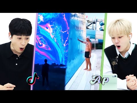 Видео: В ТикТоке есть такой переход?! Двое корейцев отреагировали на «креативный» TikToks｜asopo