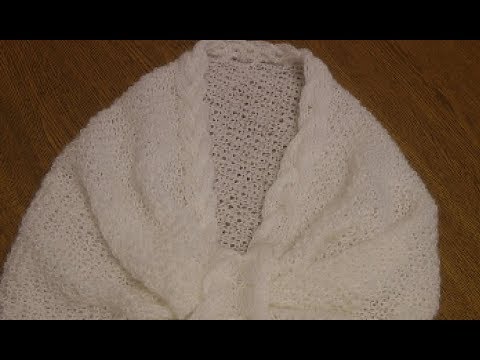 Видео: Очень эффектный и простой снуд спицами