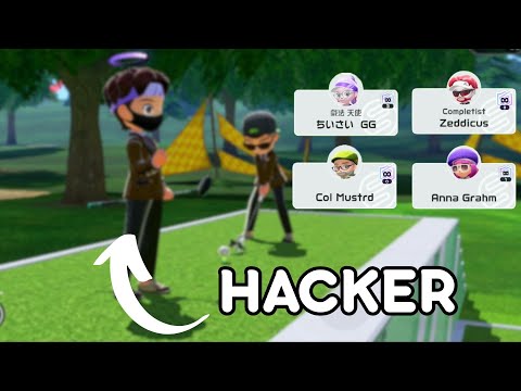 Видео: Я нашел хакера в Switch Sports Golf...