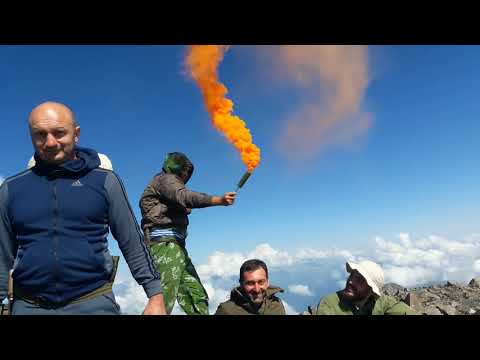 Видео: Восхождение на г.Зикара 3828м. август 2018г. Южная Осетия.