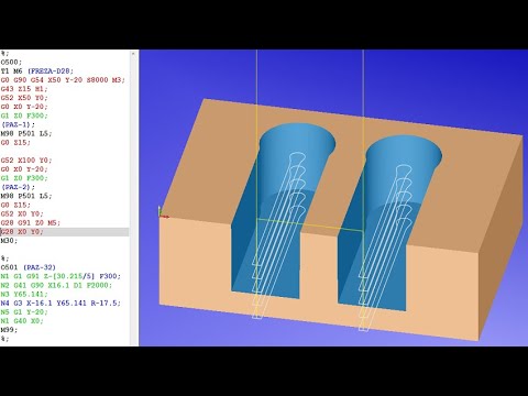 Видео: Разработка ЧПУ программы и подпрограммы.