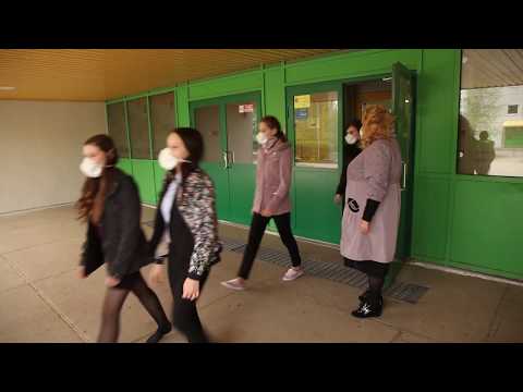 Видео: Действия в черезвычайной ситуации при команде Внимание всем! Химическая тревога, аммиак! ЧС в школе.