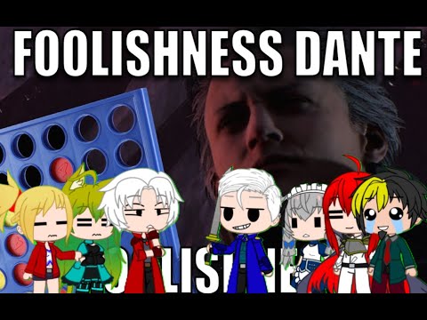 Видео: Fate Apocrypha и Highschool DxD реагируют на игру Данте и Вергилия Connect 4 (при участии Данте и...