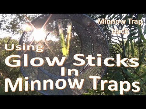 Видео: Ловля пескарей с помощью светящихся палочек — нетрадиционные приманки