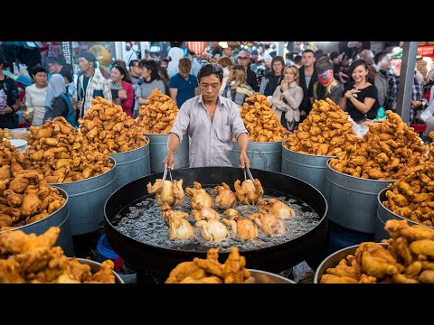 Видео: Всего $1.5!! Самая популярная ЖАРЕНАЯ ЕДА от уличных поваров во Вьетнаме и многое другое