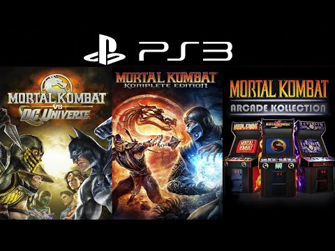 Видео: Все игры Mortal Kombat на PS3