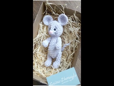 Видео: Topolino uncinetto, мышонок крючком