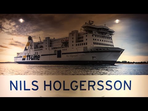 Видео: Паром Rostock (DE) - Trelleborg (S)